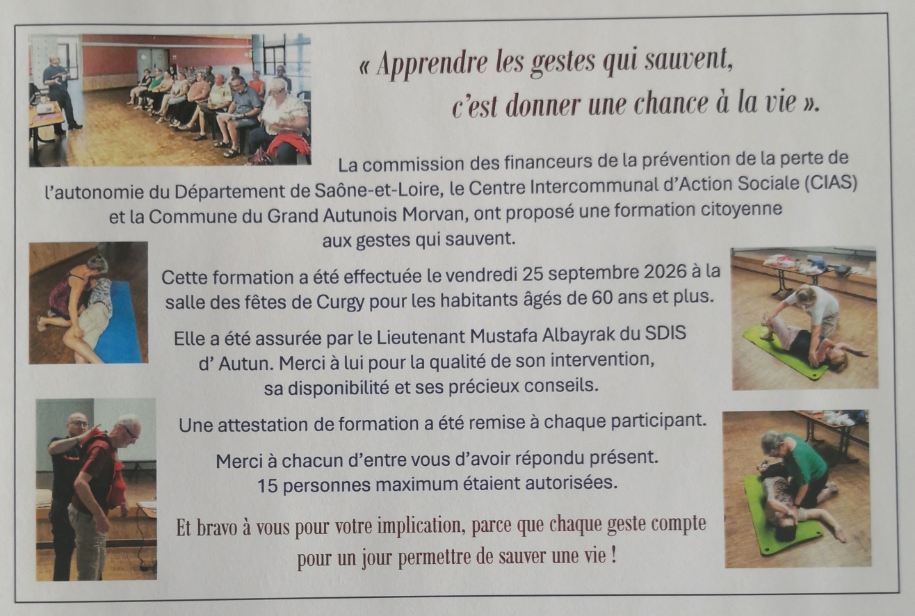 Les gestes qui sauvent
