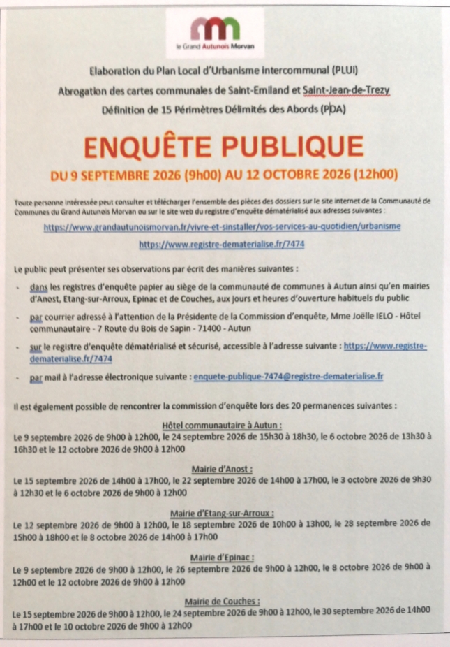 ENQUETE PUBLIQUE
